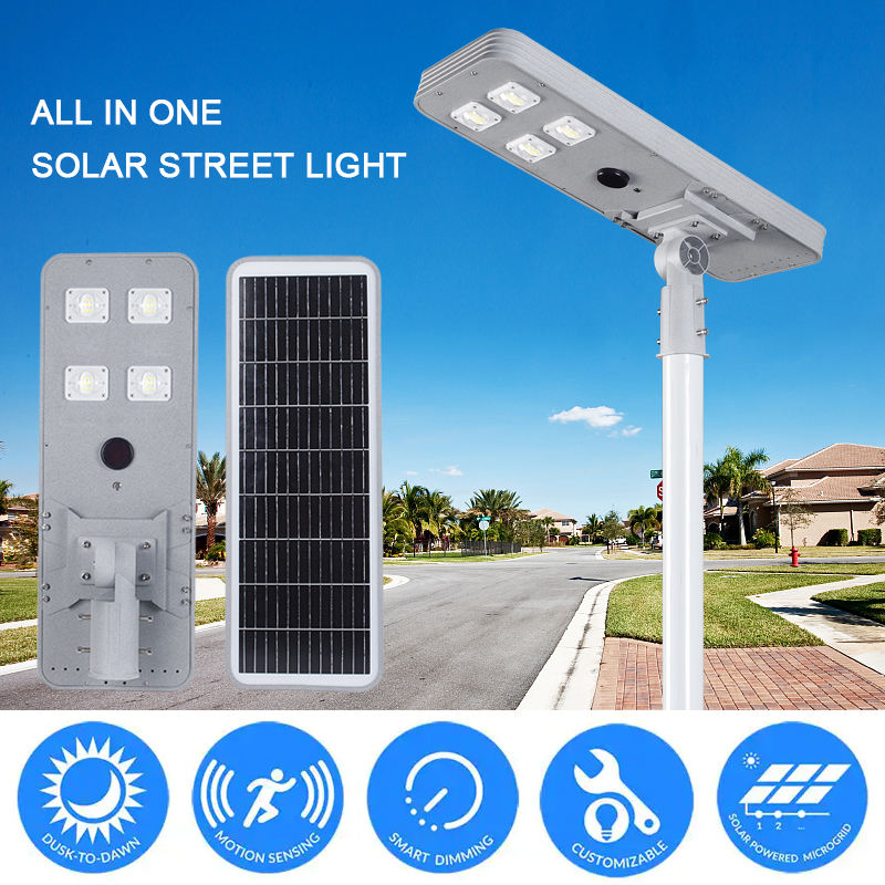 solar powered outdoor floodlight